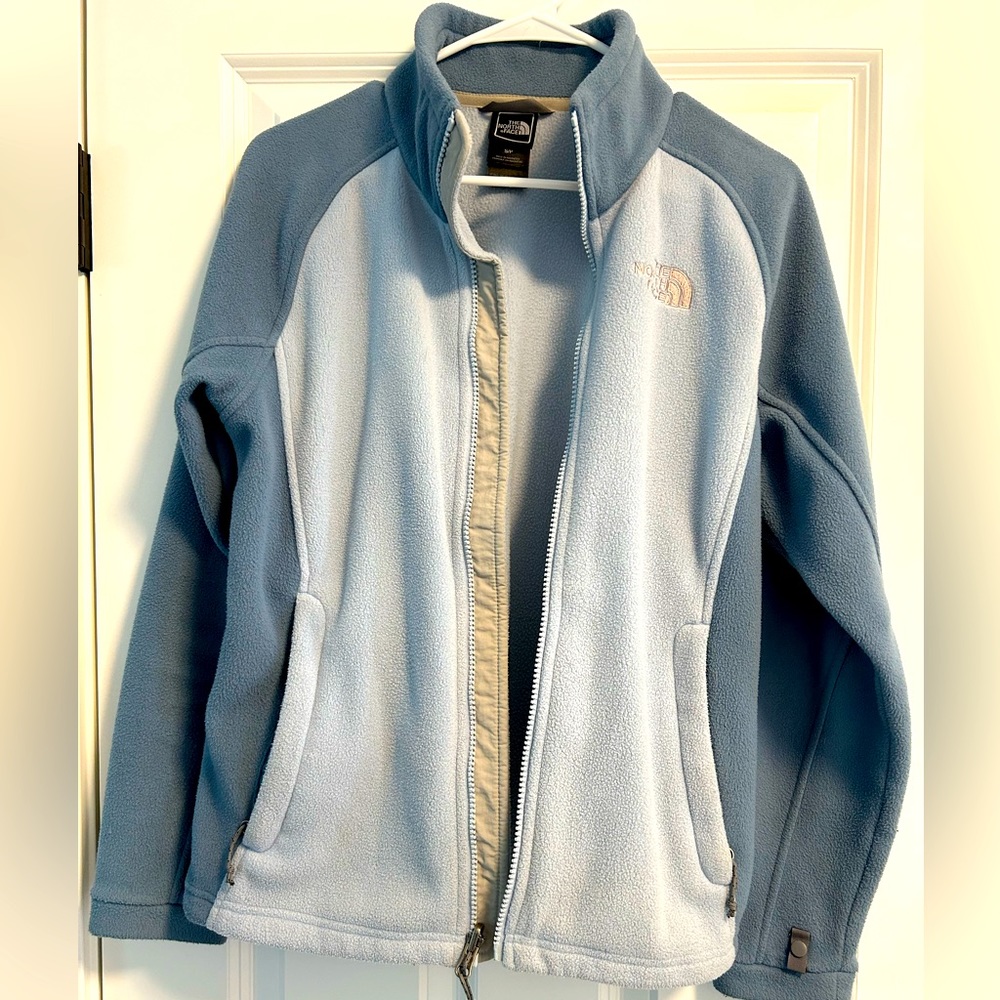 The North Face Fleece Zip Up Jacket, Size Small